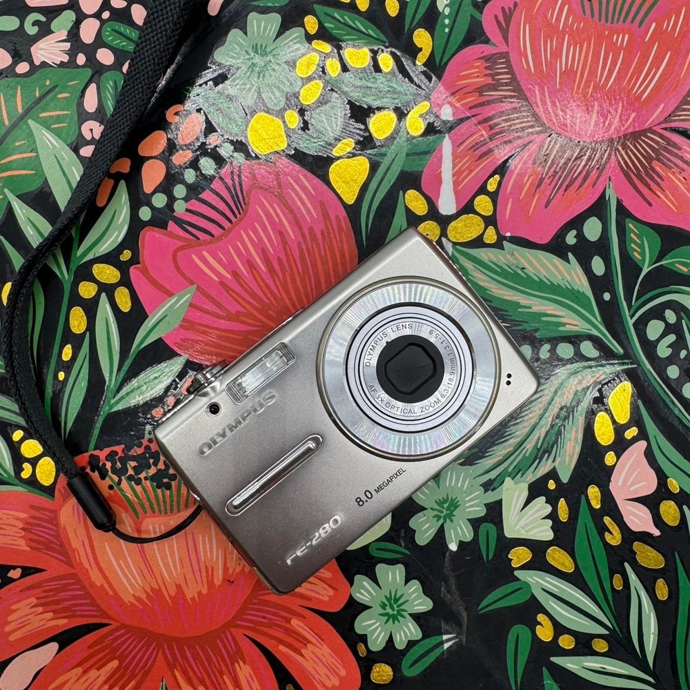 Olympus‎ FE-280 Digital Camera – Compact Point-and-Shoot Camera